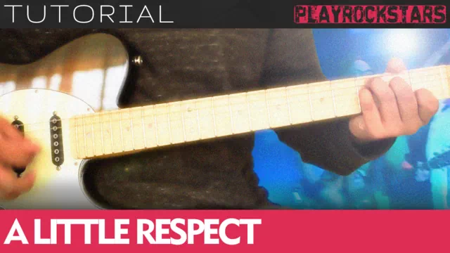 Como tocar A LITTLE RESPECT de wheatus en guitarra - TUTORIAL PLAYROCKSTARZ