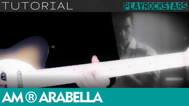 Como tocar ARABELLA de arctic monkeys en guitarra - TUTORIAL PLAYROCKSTARZ