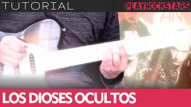 Como tocar LOS DIOSES OCULTOS de caifanes en guitarra - TUTORIAL PLAYROCKSTARZ