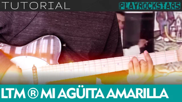 Como tocar MI AGUITA AMARILLA de toreros muertos en guitarra - TUTORIAL PLAYROCKSTARZ