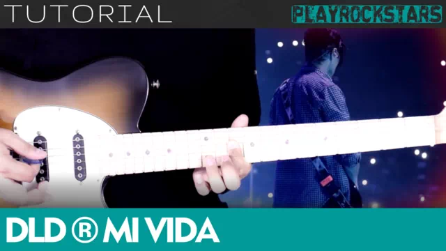 Como tocar MI VIDA de dld en guitarra - TUTORIAL PLAYROCKSTARZ