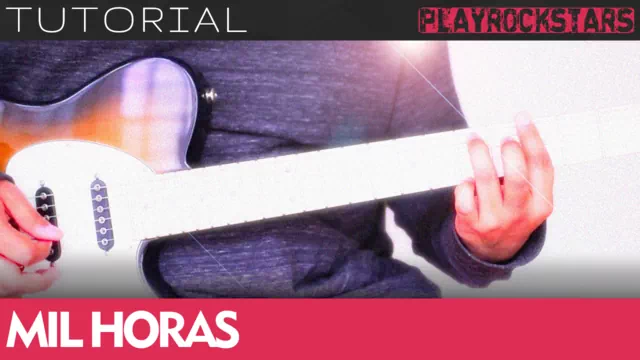 Como tocar MIL HORAS de abuelos de la nada en guitarra - TUTORIAL PLAYROCKSTARZ