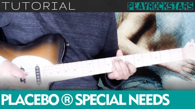 Como tocar SPECIAL NEEDS de placebo en guitarra - TUTORIAL PLAYROCKSTARZ