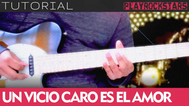 Como tocar UN VICIO CARO ES EL AMOR de dld en guitarra - TUTORIAL PLAYROCKSTARZ