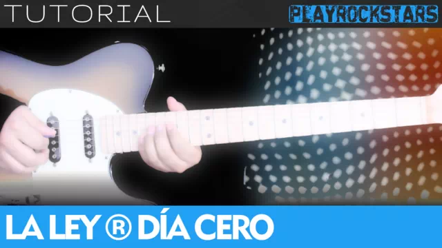 Como tocar DIA CERO de la ley en guitarra - TUTORIAL PLAYROCKSTARZ