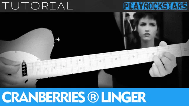 Como tocar LINGER de cranberries en guitarra - TUTORIAL PLAYROCKSTARZ