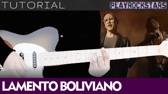 Como tocar LAMENTO BOLIVIANO en guitarra - ENANITOS VERDES TUTORIAL PLAYROCKSTARZ