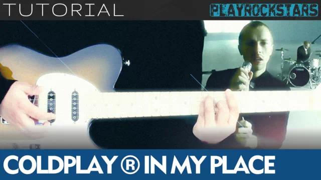 Como tocar IN MY PLACE en guitarra - Coldplay TUTORIAL PLAYROCKSTARZ