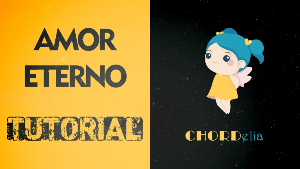 Como-tocar-AMOR-ETERNO-en-guitarra-Rocio-Durcal-TUTORIAL-CHORDelia-PLAYROCKSTARZ