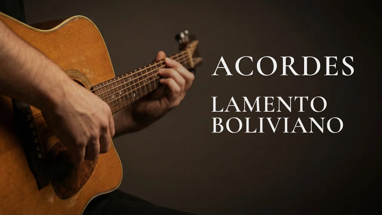 Lamento Boliviano acordes y letra para guitarra - Enanitos Verdes