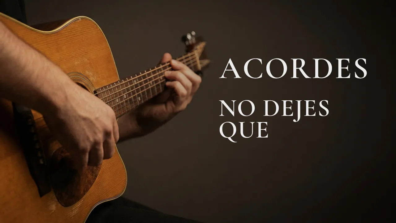 No Dejes Que acordes y letra para guitarra - Caifanes