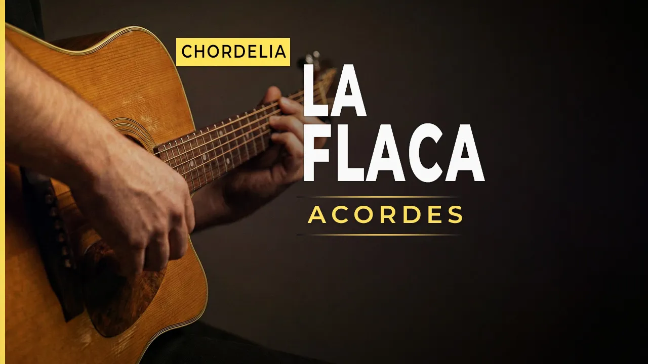 La Flaca acordes y letra para guitarra - Jarabe De Palo