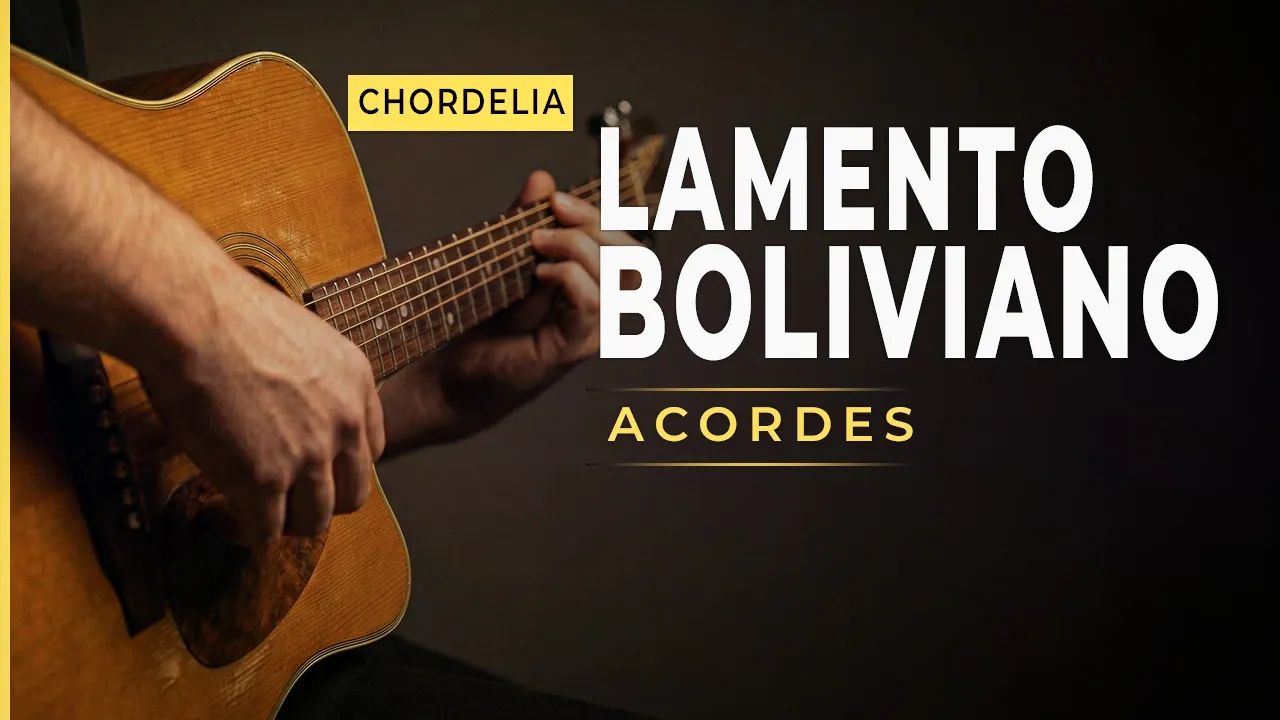 Lamento Boliviano acordes y letra para guitarra - Enanitos Verdes