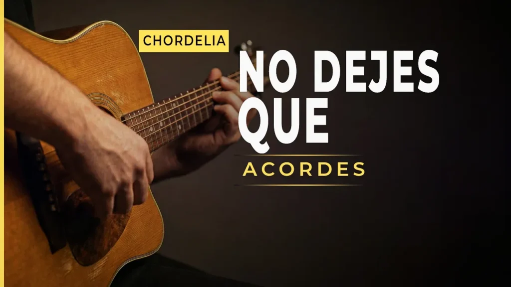 No Dejes Que acordes y letra para guitarra - Caifanes