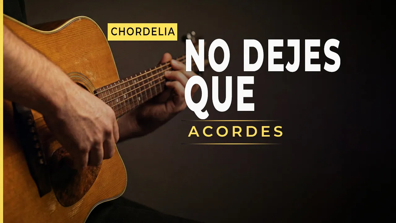 No Dejes Que acordes y letra para guitarra - Caifanes